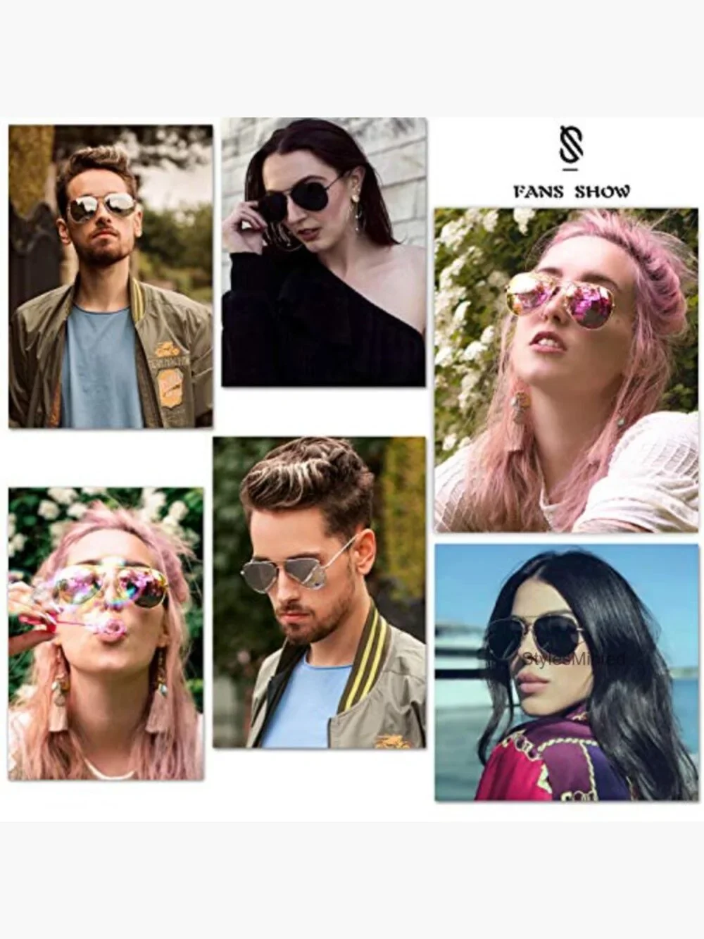 Polarized Aviator Sunglasses for Men Women Classic Vintage
